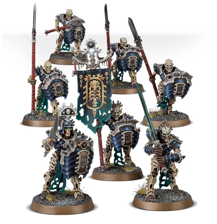 Warhammer Age of Sigmar : Ossiarch Bonereapers - Mortek Guard